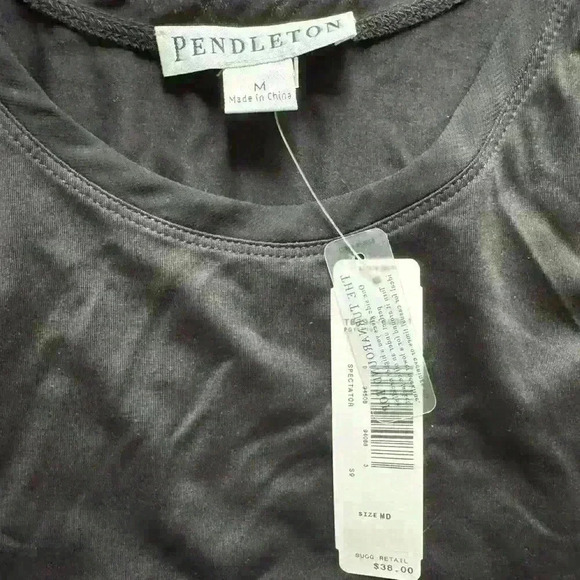 NWT Pendleton Sleeveless Tank Top Black Size Medium - Picture 2 of 4